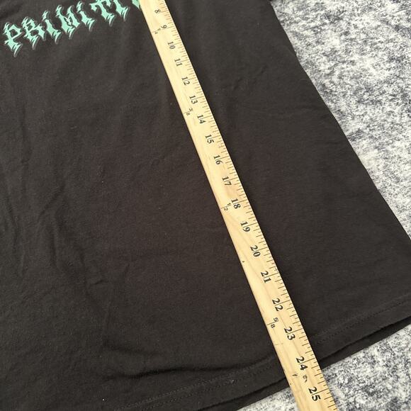 Small Primitive Skateboarding Mens Shirt Lot, Black Tank Top Floral, Angel Black - Picture 3 of 9